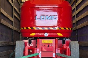 Коленчатый подъемник LGMG A13JE, пгт. Обухово - пос. Ишалино